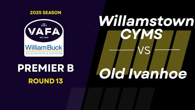 RD13 PREM B Willamstown CYMS vs Old I...