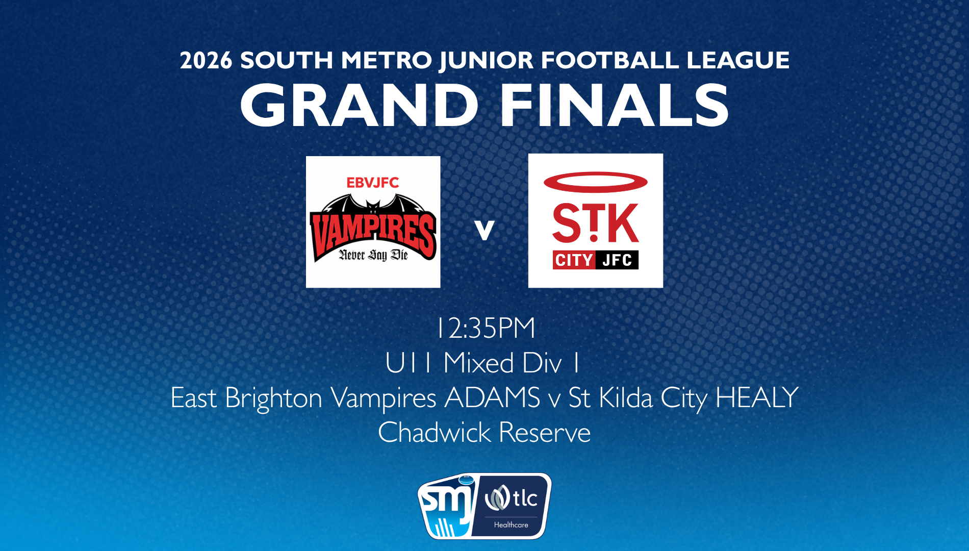 SMJFL GF: U11 Mixed Div 1 - East Brighton Vampires v St Kilda City