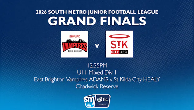 SMJFL GF: U11 Mixed Div 1 - East Brig...