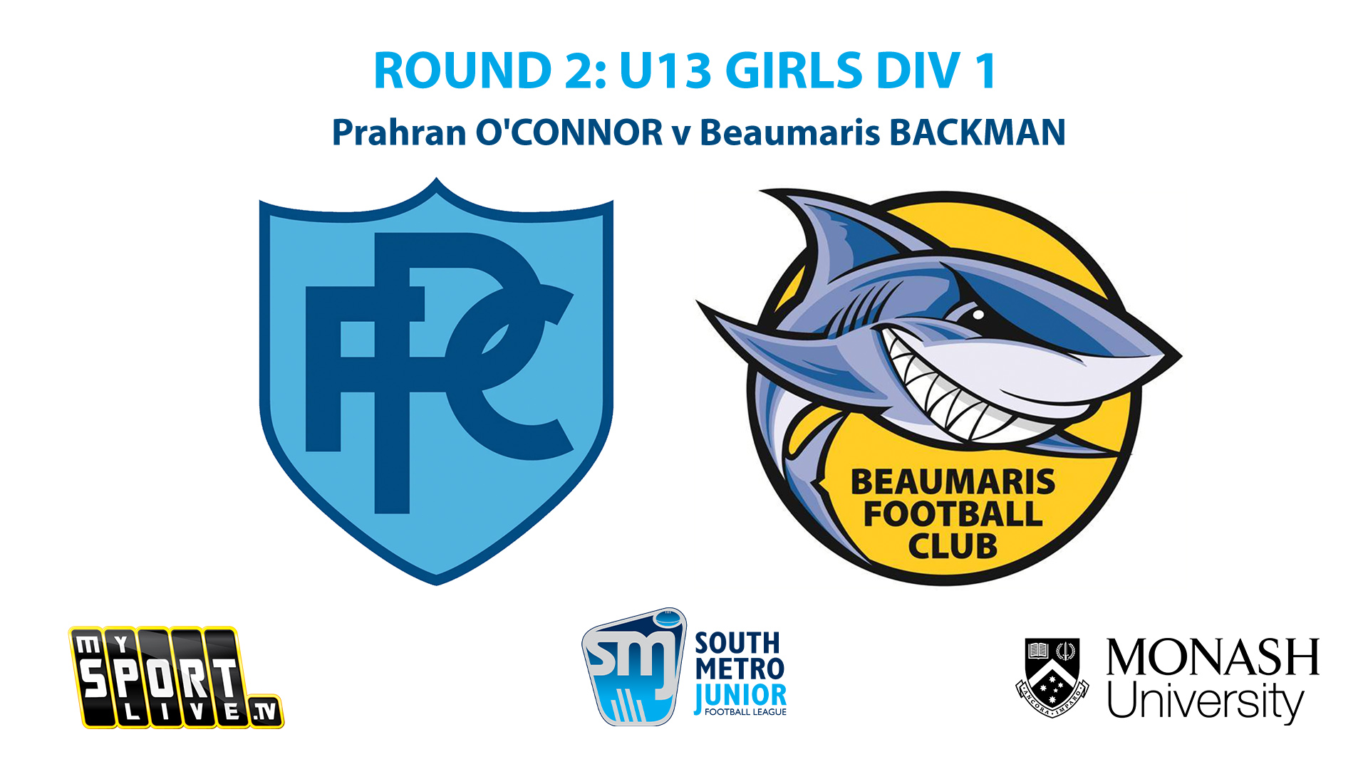 R2: U13 Girls Div 1 - Prahran v Beaumaris