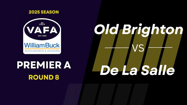 RD8 PREM A Old Brighton vs.De La Salle