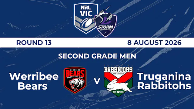 H1 2026 R13 Second Grade Men Werribee...