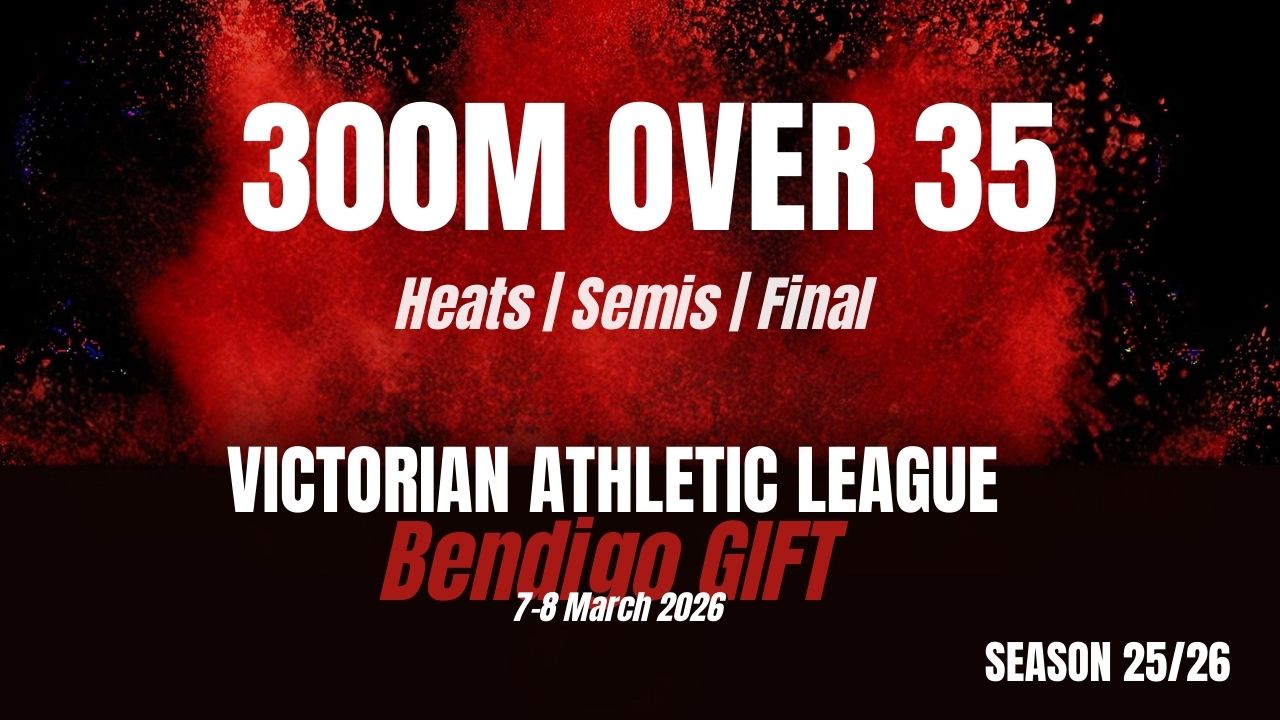 Bendigo Gift D2 - 300M Over 35s - Heats