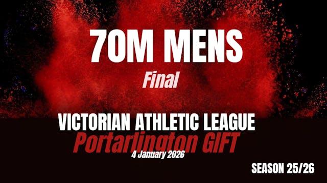 Portarlington Gift 70M Mens Finals