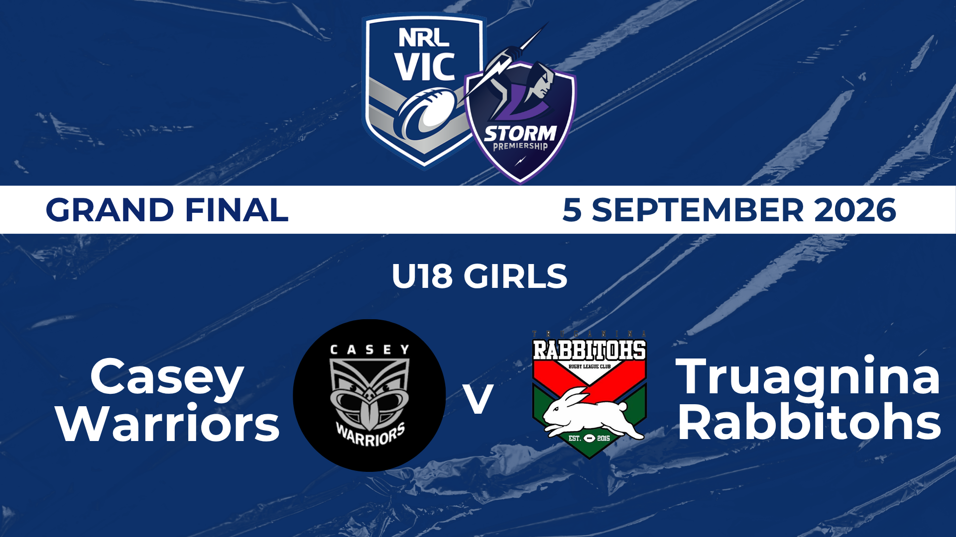 H1 2026 GF PREM U18 Girls Casey Warriors V Truagnina Rabbitohs Sharyn Martin