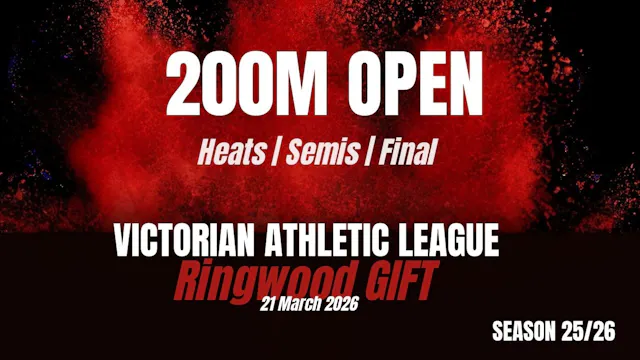 Ringwood Gift - 200m Open - Heats