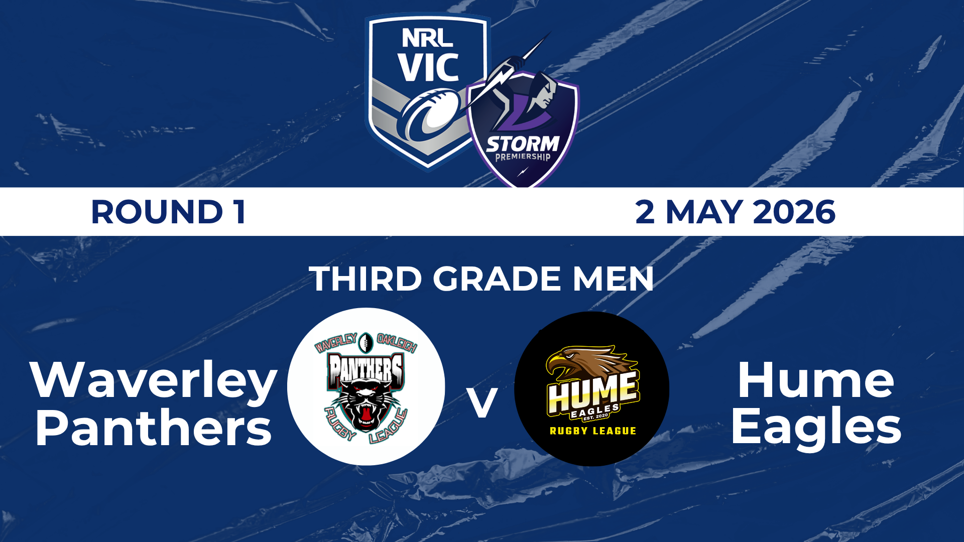 H1 2026 R1 TGM Waverley Panthers V Hume Eagles