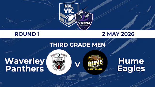 H1 2026 R1 TGM Waverley Panthers V Hu...