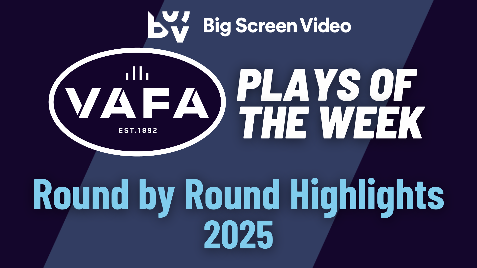 VAFA 2025 Season Highlights, Round by Round