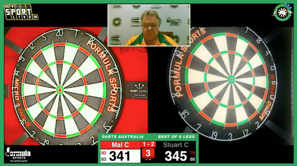 DAY 1 (WED) - Australian Darts ISO Challenge #2
