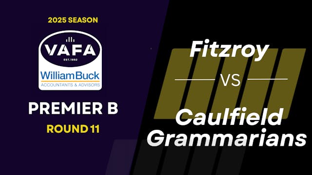 RD11 PREM B Fitzroy vs.Caulfield Gram...