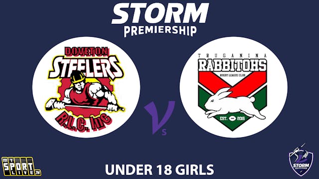 2025 Under 18s Girls Prelim - Doveton...