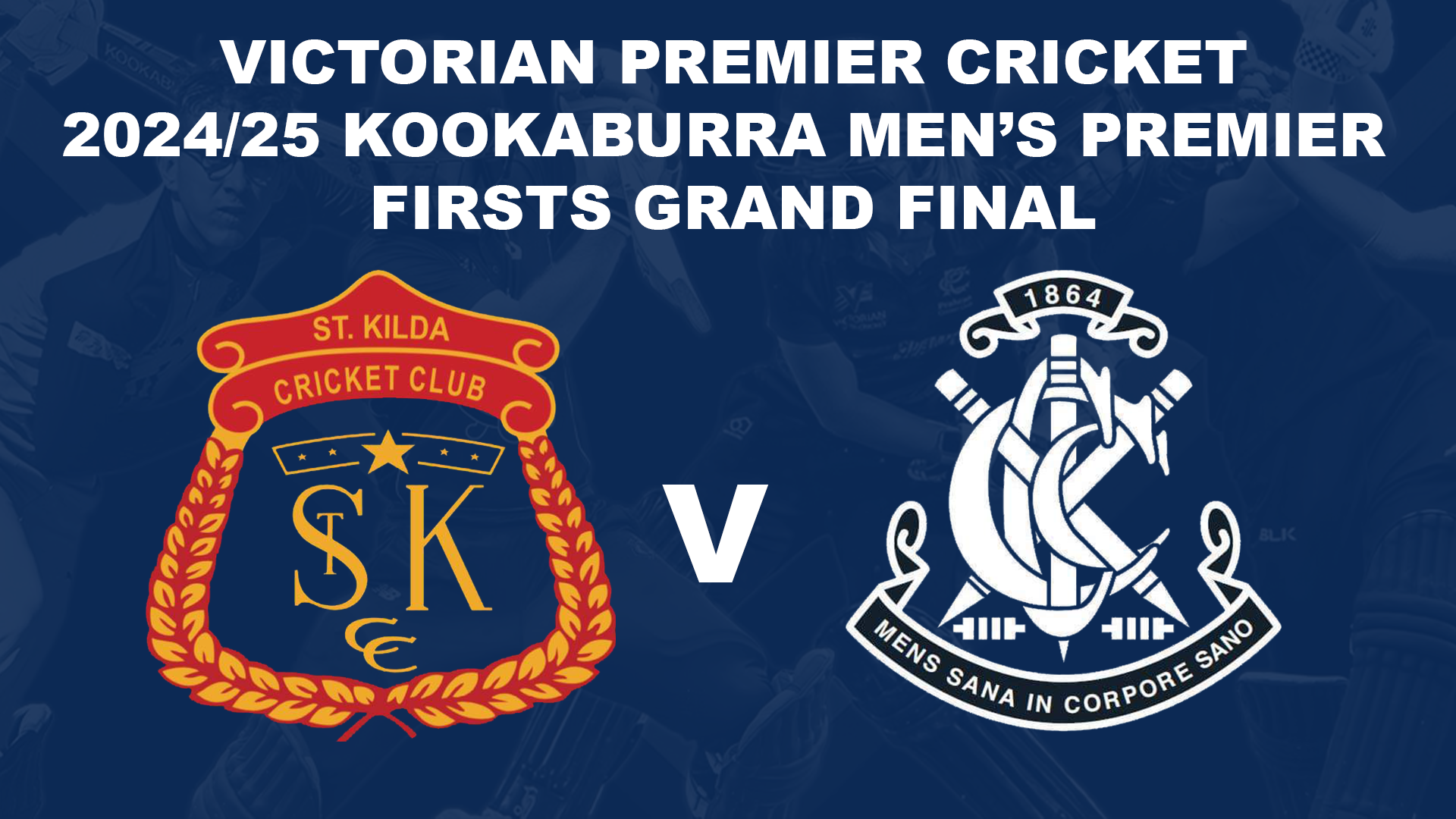 2024/25 Victoria Premier Cricket Men’s Grand Final - Sunday 30th March