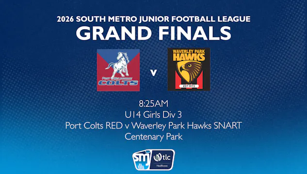 SMJFL GF: U14 Girls Div 3  – Port Mel...