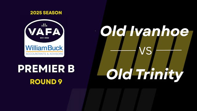 RD9 PREM B Old Ivanhoe vs.Old Trinity...
