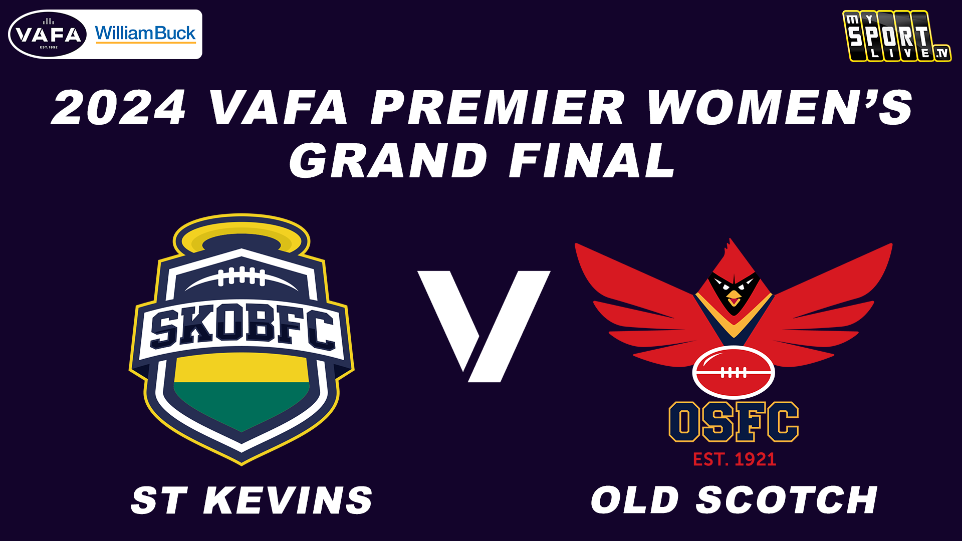 2024 VAFA PREM W GF Highlights - St Kevin's vs. Old Scotch