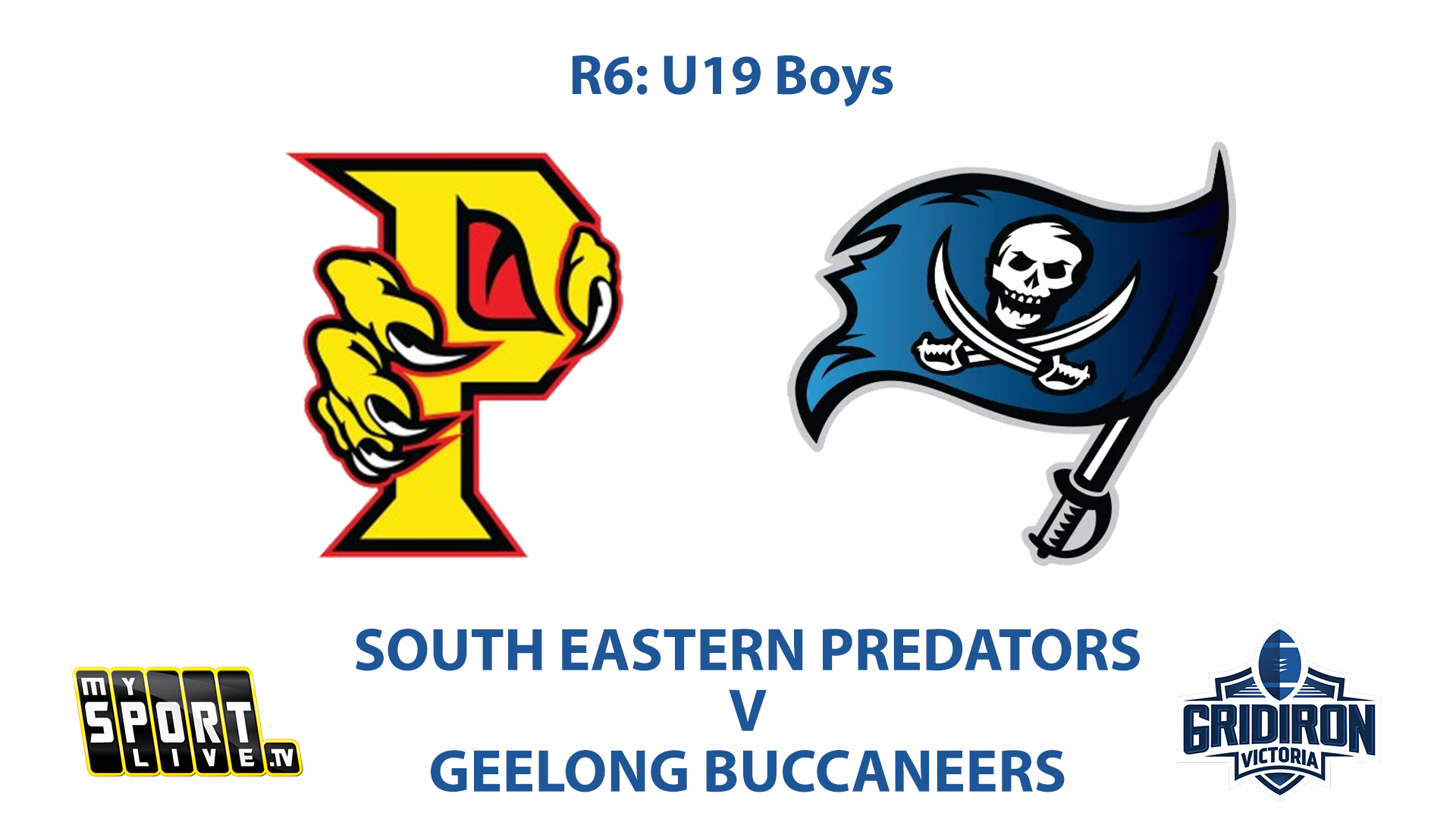 R6: GV U19 Boys - Predators v Buccaneers