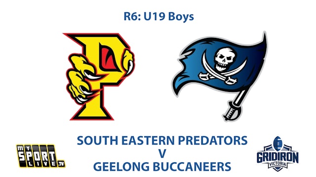 R6: GV U19 Boys - Predators v Buccaneers