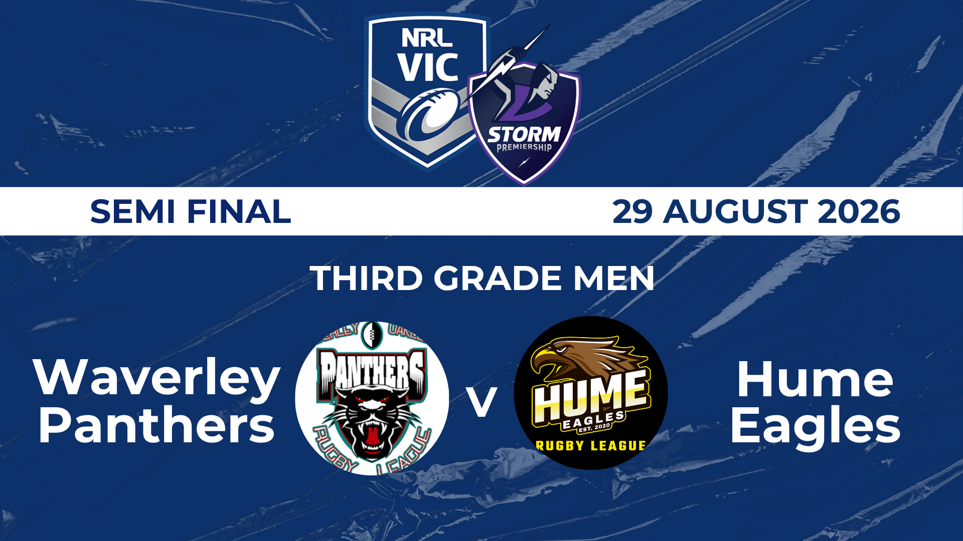 H1 2026 SF TGM Waverly Panthers V Hume Eagles