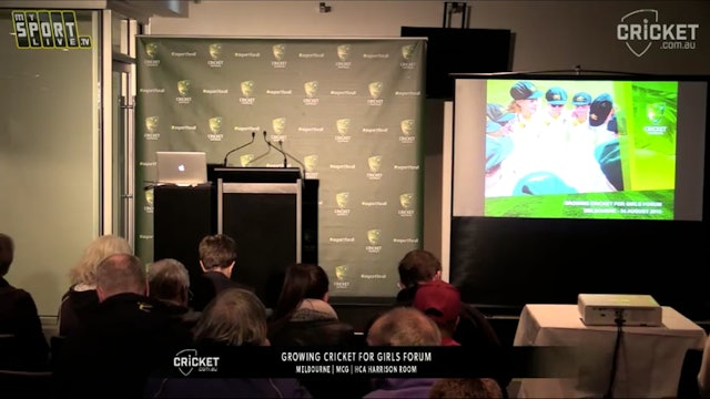 Growing Cricket For Girls Forum - Melbourne