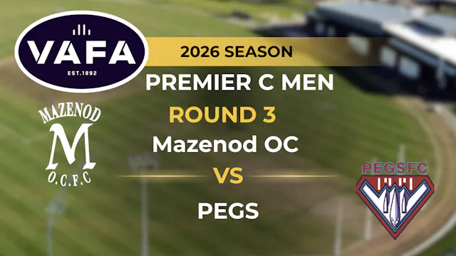 VAFA 2026 R3 PREM C Men’s Mazenod OC ...
