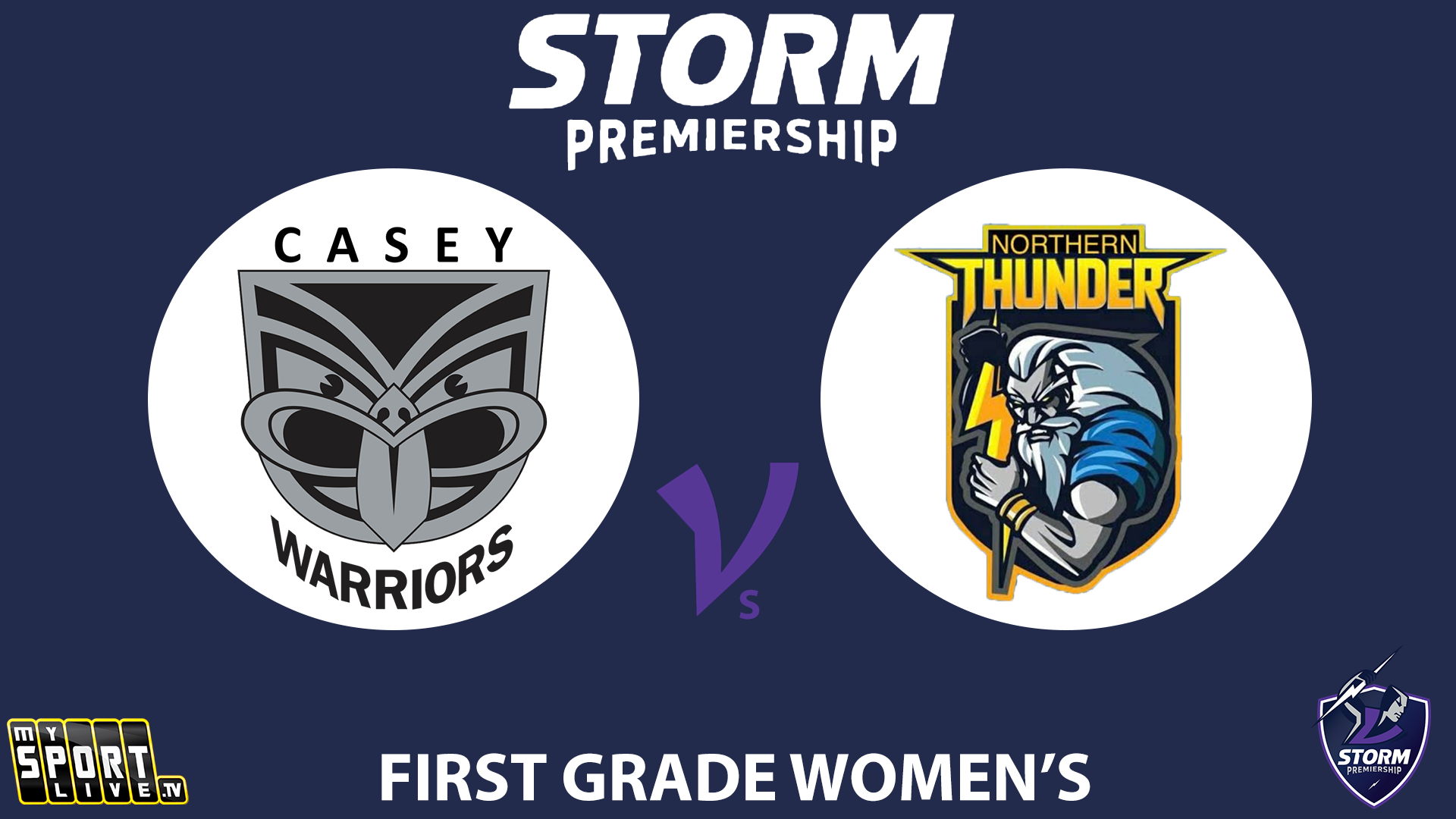 H1 2024 R13 First Grade Women's: Casey Warriors vs. Northern Thunder