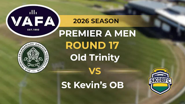 VAFA 2026 R17 PREM A Men's Old Trinit...