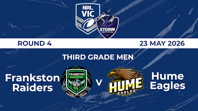 NRL R4: TGM - Frankston Raiders v Hum...