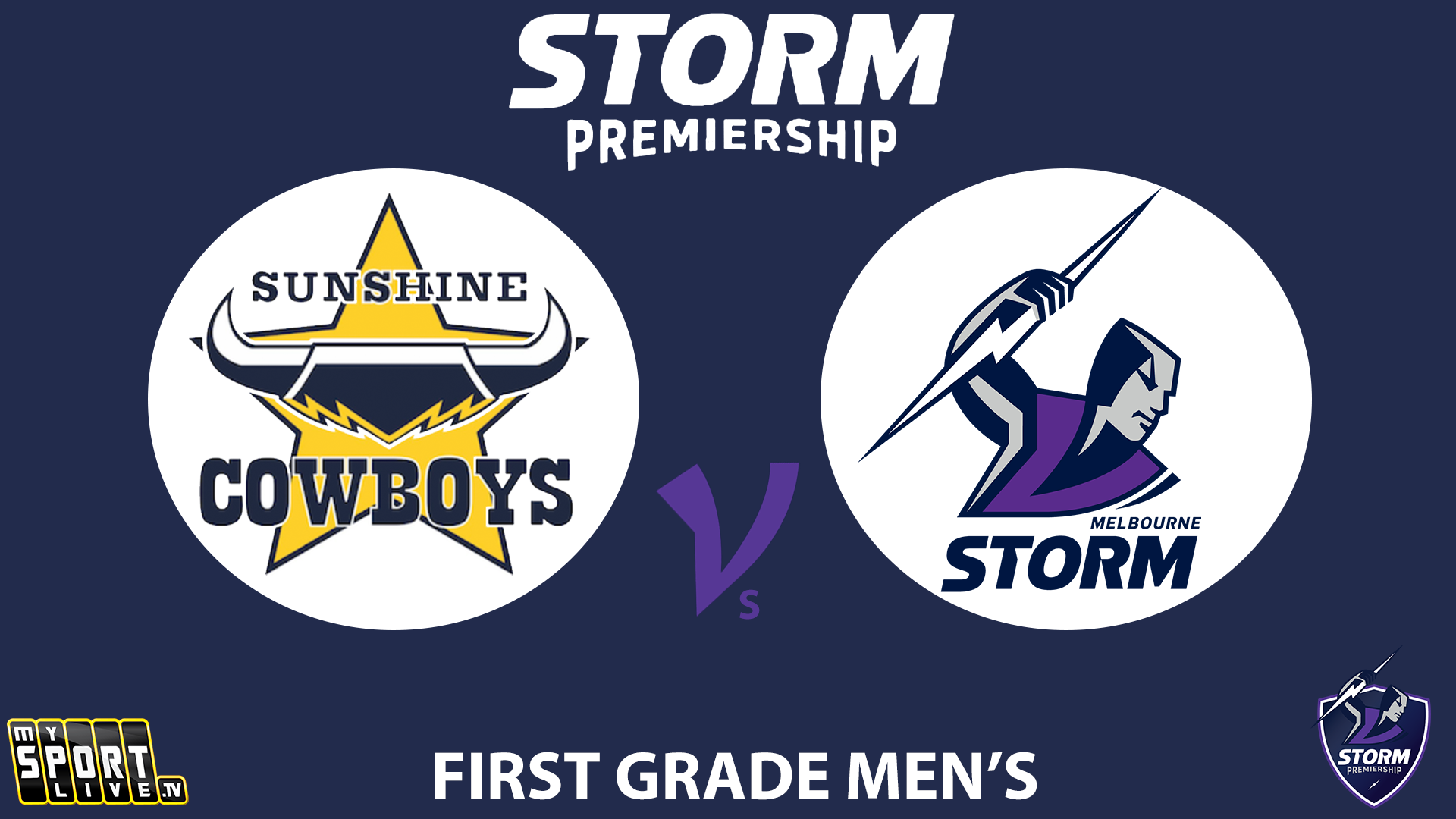2025 NRL VIC RD3 1st Grade Men Sunshine Cowboys v Melbourne Thunderbolts