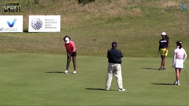 2017 VICTORIAN JUNIOR OPEN GOLF - Part 3