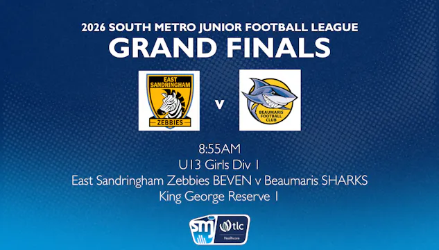 SMJFL GF: U13 Girls Div 1 - East Sandringham vs. Beaumaris