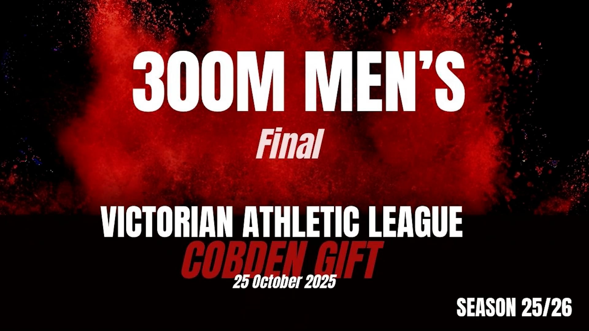 Cobden 300M Men Final