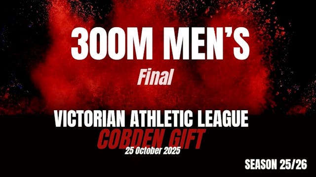 Cobden 300M Men Final