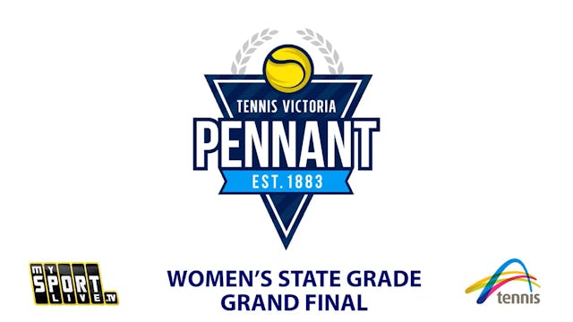 2023 Tennis Victoria Women's State Gr...