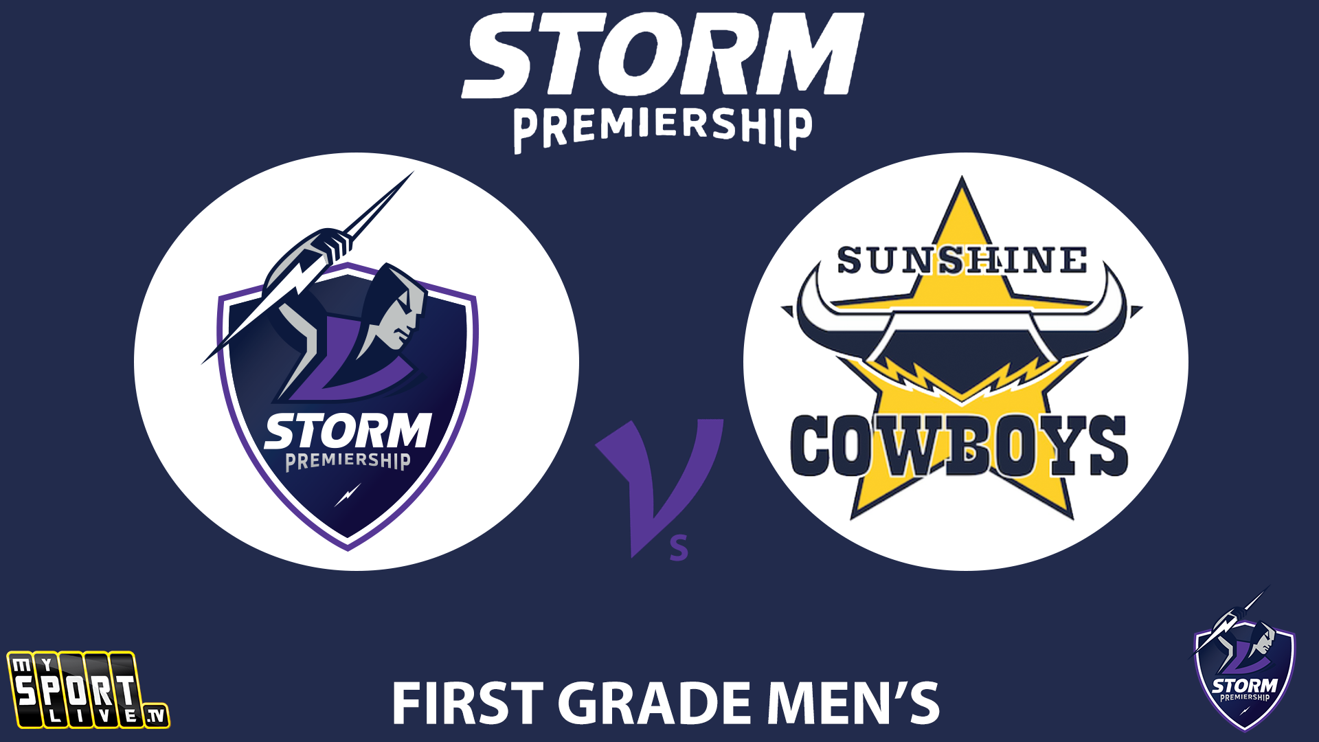 H2 2025 RD10 First Grade Men - Melbourne Thunderbolts vs. Sunshine Cowboys