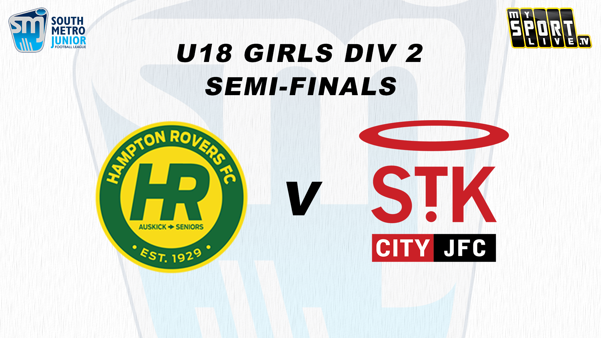 U18 Girls Div 2 Hampton Rovers vs. St Kilda 
