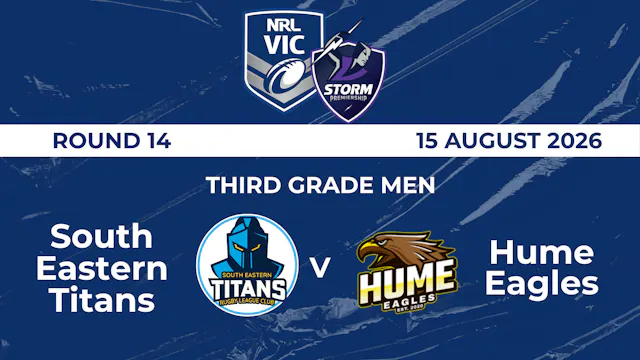 H1 2026 R14 Third Grade Men South Eas...