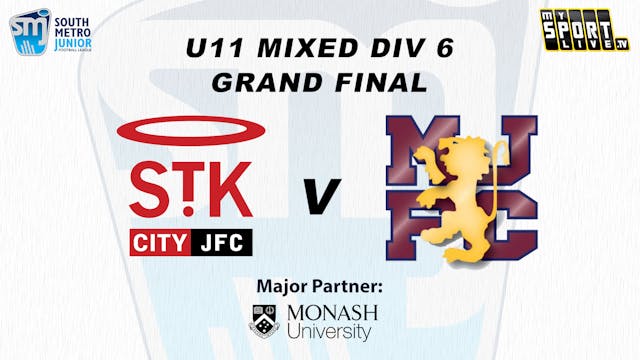 U11 Mixed Div 6 St Kilda City JFC  v Murrumbeena LIONS.mp4 