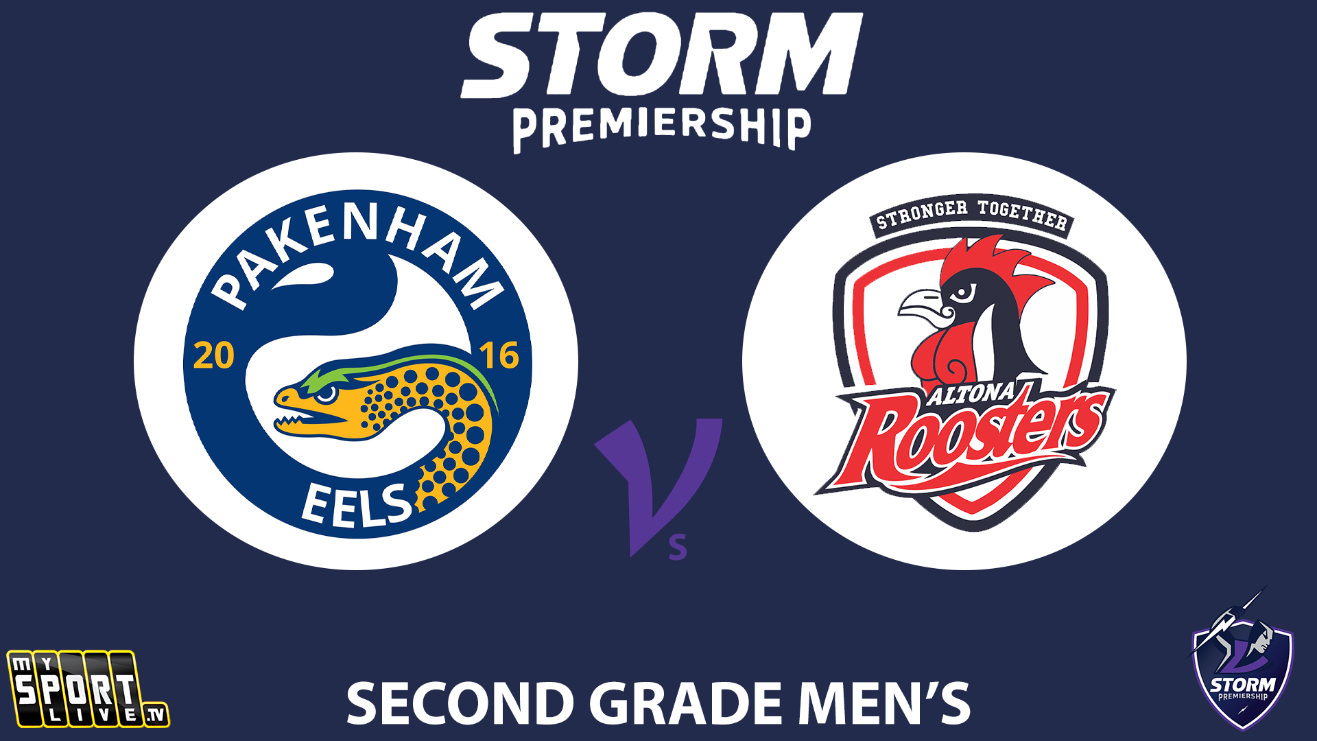 H1 2025 Rd2 Second Grade Men - Pakenham Eels Vs Altona Rosters