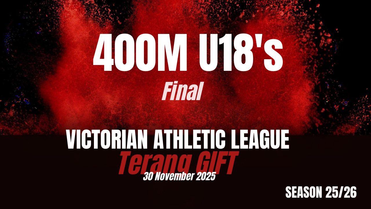 Terang Gift - 400m U18 Final