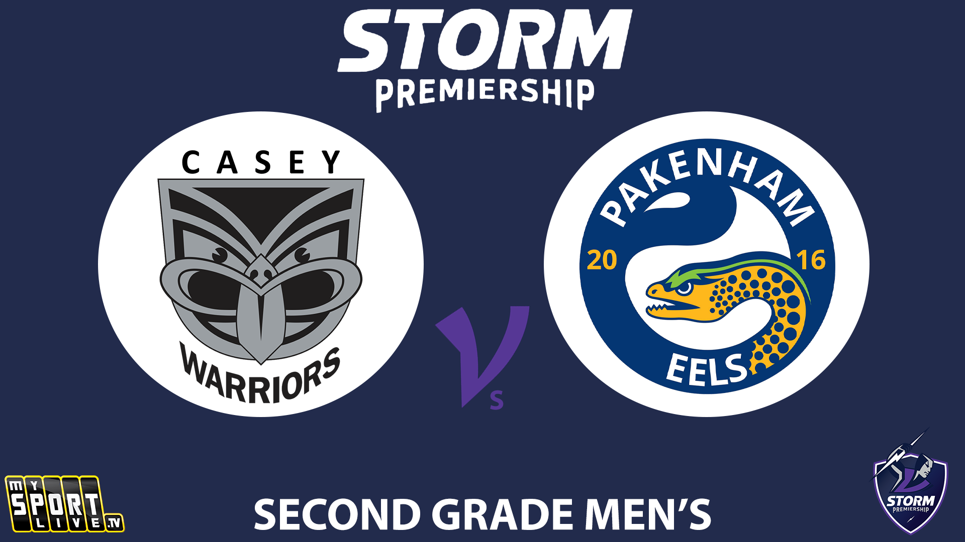 H2 2024 R13 Second Grade Men's: Casey Warriors vs. Pakenham Eels