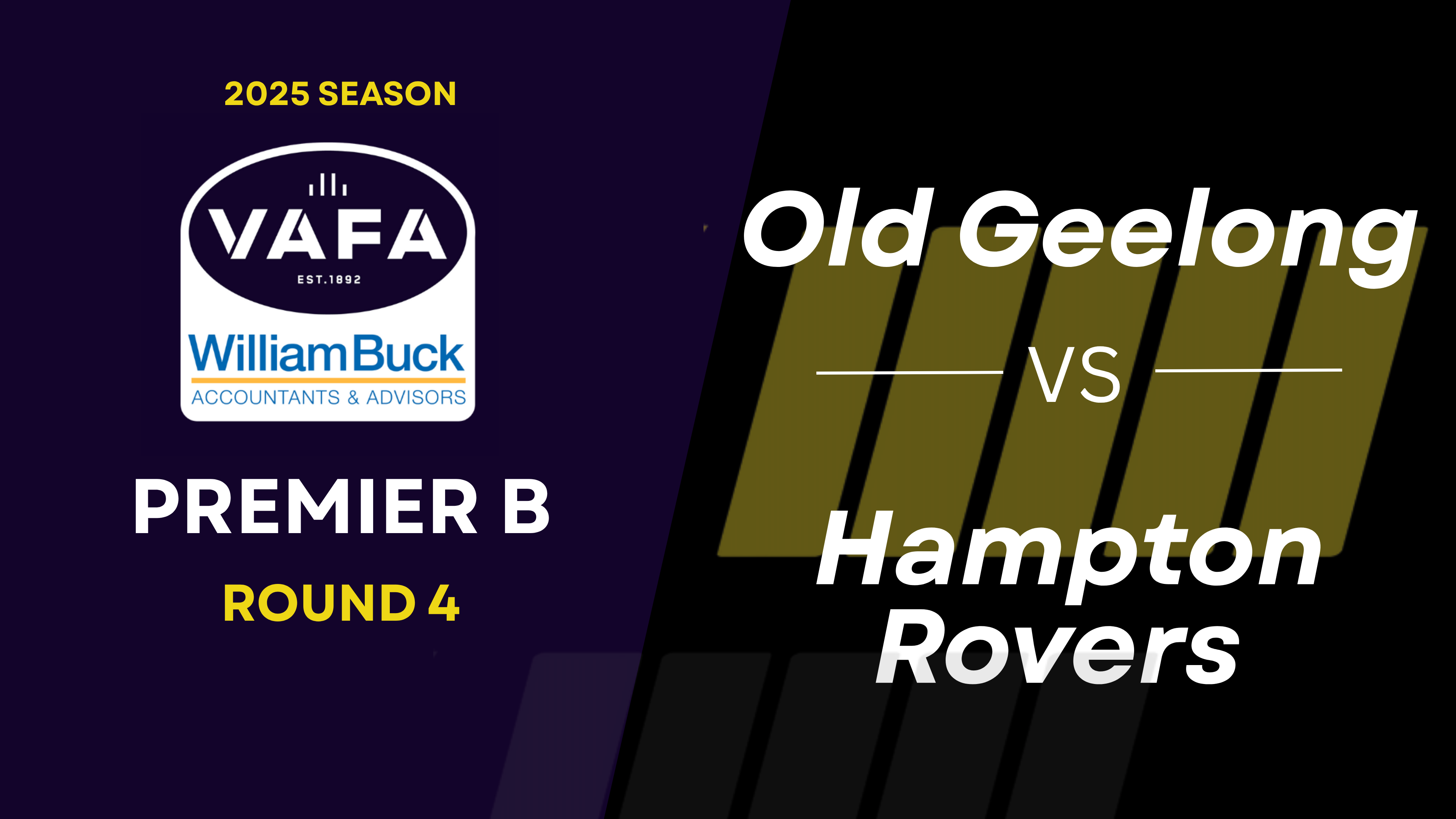 RD4 PREM B Old Geelong vs. Hampton Rovers