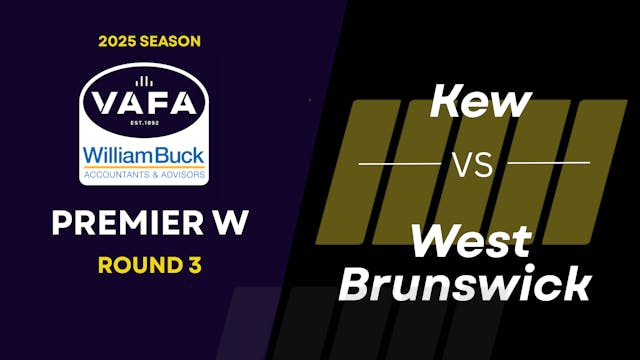 RD3 PREM W Kew vs.West Brunswick