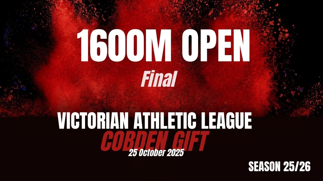 Cobden 1600M Open Final