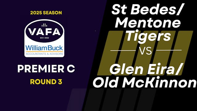 RD3 PREM C St BedesMentone Tigers vs....
