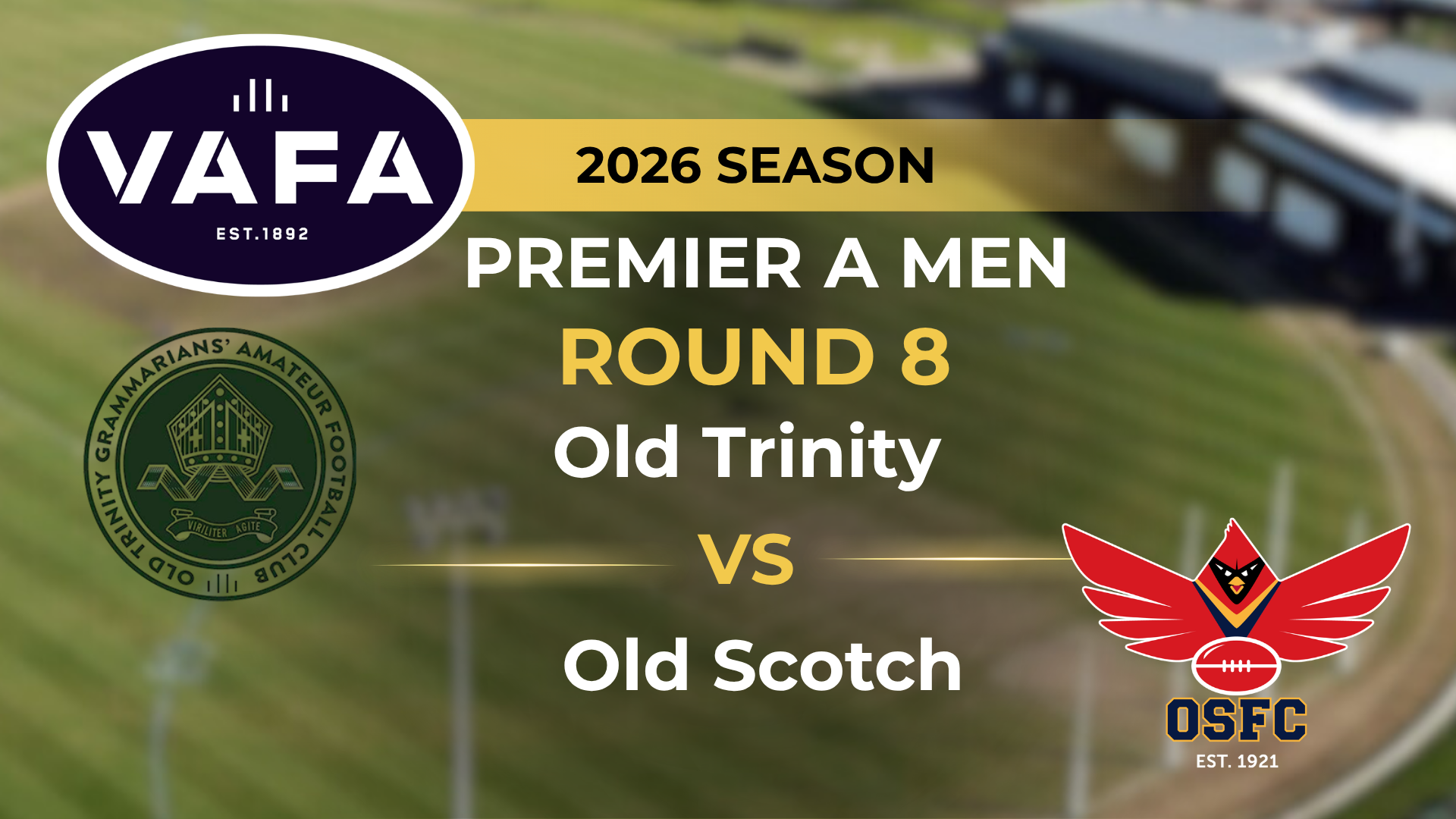 VAFA 2026 R8 PREM A Men’s Old Trinity V Old Scotch