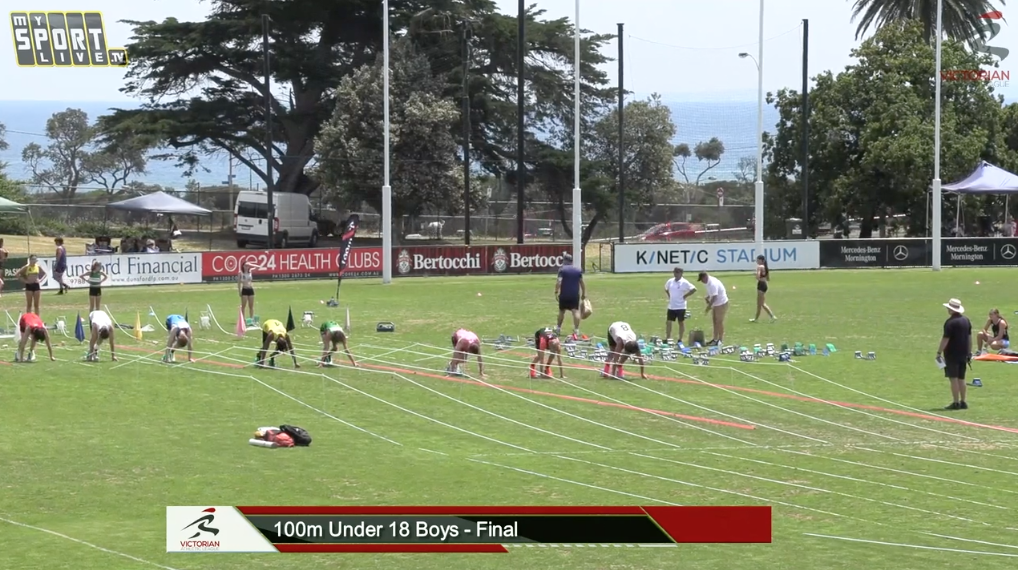 Frankston Gift 100m Under 18 Boys - Final
