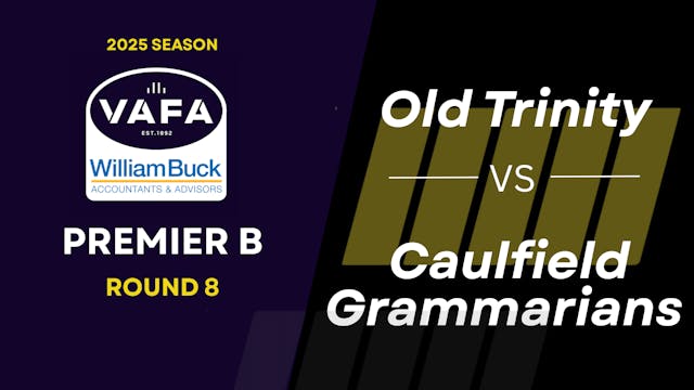 RD8 PREM B Old Trinity vs.Caulfield G...