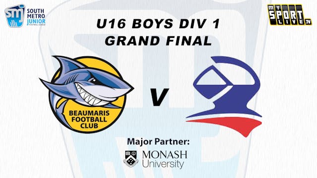 U16 Boys Div 1 Grand Final - Beaumari...