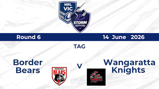 H1 2026 TAG Womens Bears Vs Knights